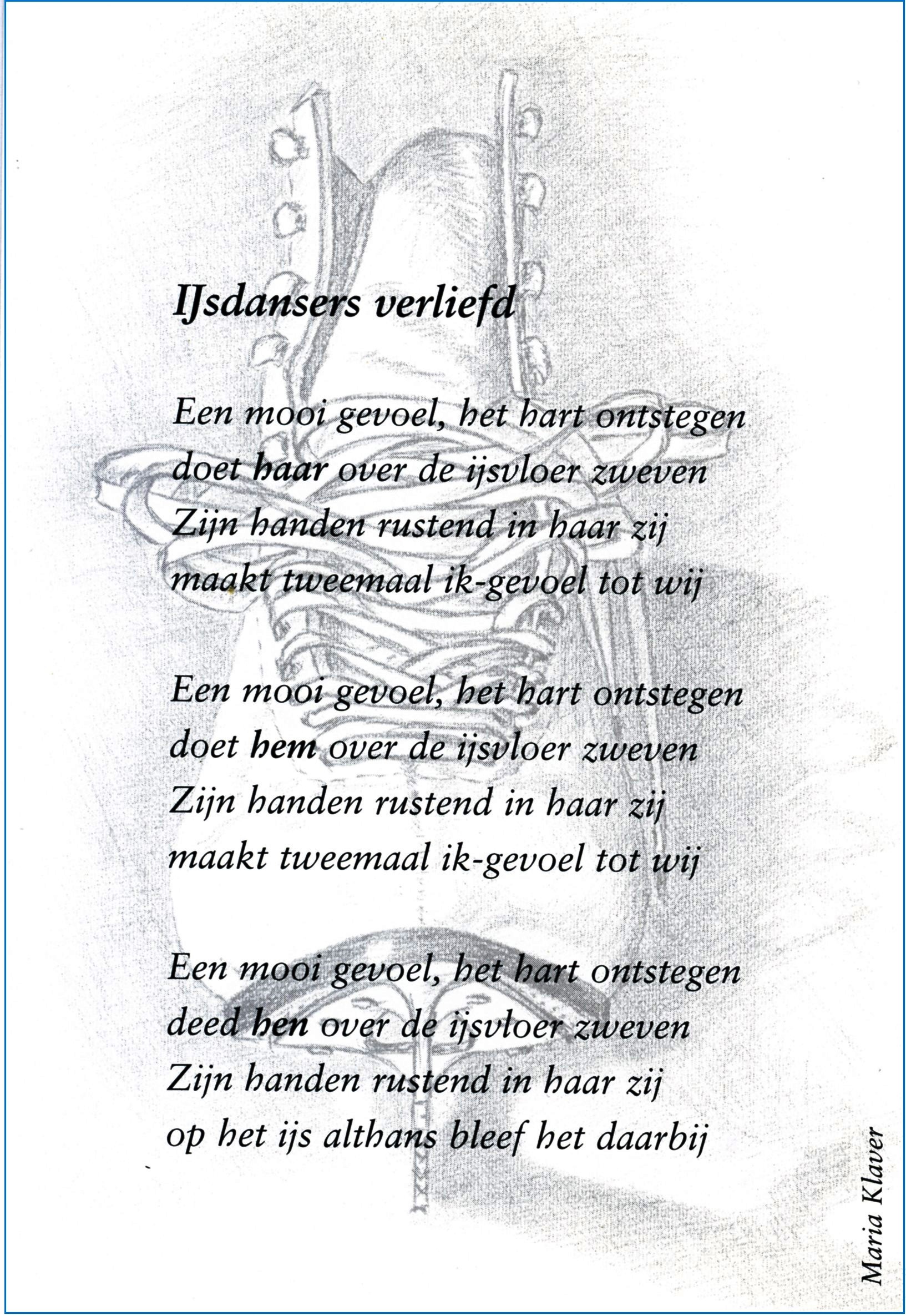 IJsdansers verliefd